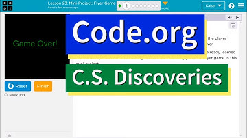 Code.org Lesson 24.1 Mini-Project Flyer Game Project Guide Ideas | Tutorial with Answers