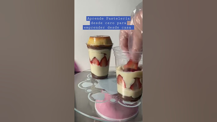Preparando postres en vasos #pasteleria #reposteria #cake #pastel #torta #chocolate