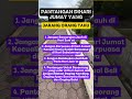 pantangan di hari Jum'at #quotes #motivation #ramadan #shorts