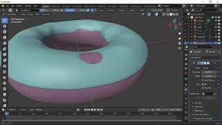 Cara Membuat Donat | Blender 2.93 part 1 screenshot 1