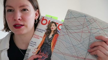 How to Use Burda Magazine Sewing Patterns / How to trace Burda Patterns / Reading Burda Patterns