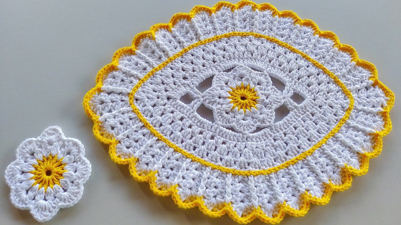 flor de crochê linda e fácil