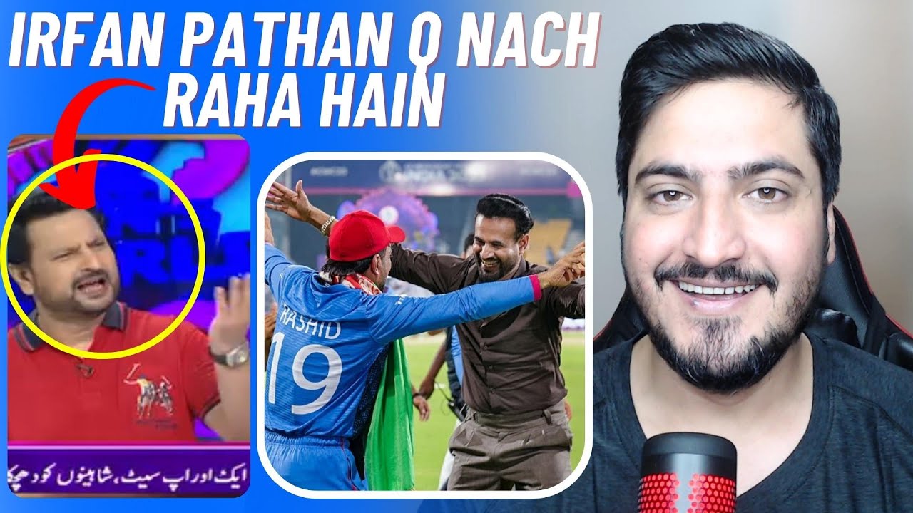 Pak Media Crying Irfan Pathan Q Nach Raha Hain Rashid K Sath