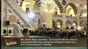 mehmet görmez diyanet - Mevlid Kandili 2013 / Mimar Sinan Camii - İSTANBUL