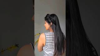 Open Hair Hairstyle Braided Headband Hairstyle Hack Day 1030 