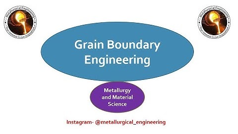Grain Boundary Engineering Fundamentals|| Materials Science