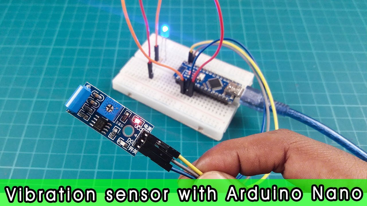 How to use VIBRATION SENSOR | VIBRATION SENSOR Arduino Nano Tutorial