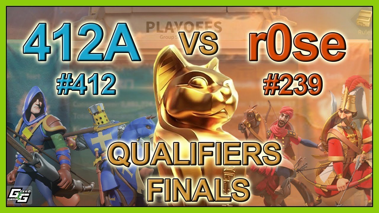 412A vs r0se - QUALIFIERS FINALS - Osiris League S3 Live - Rise of Kingdoms