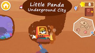 Little Panda Underground City - Explore the mysterious underground maze! | BabyBus Games screenshot 3