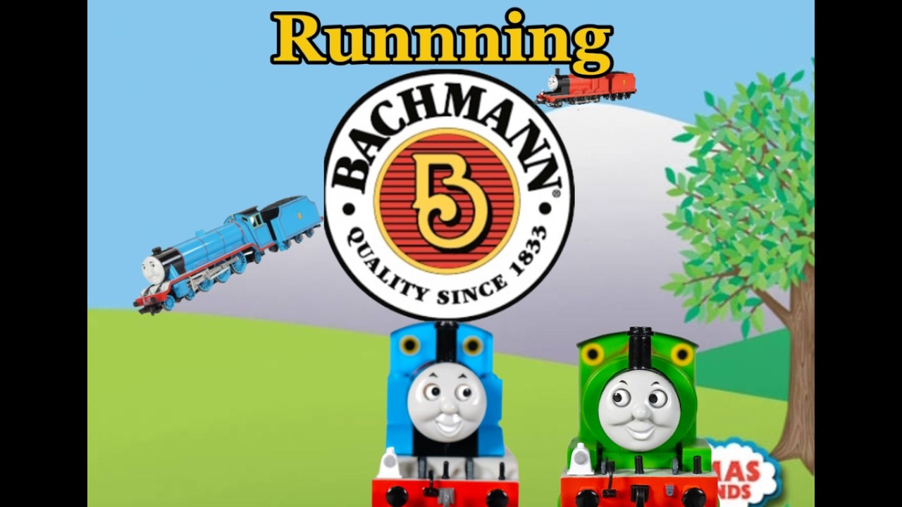 Running my Bachmann trains - YouTube