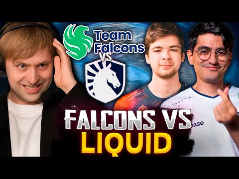 НС СМОТРИТ Team Falcons vs Team Liquid \ НС КОММЕНТИТ ТУРНИР ESL One Kuala Lumpur 2023