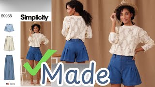 "That's Not Cute."  Sew Simplicity 9955 as is …or hack it!