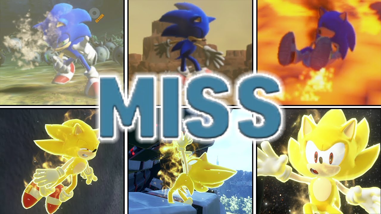 Sonic Frontiers - All Death Animations【Sonic＆Super Sonic