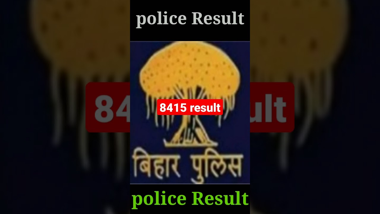 Bihar Police Costable Result 8415 pado 2021 kab aayega Police Result 2021 police result 