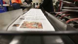 Hot off the press: An inside look at the Sentinel-Tribune press room
