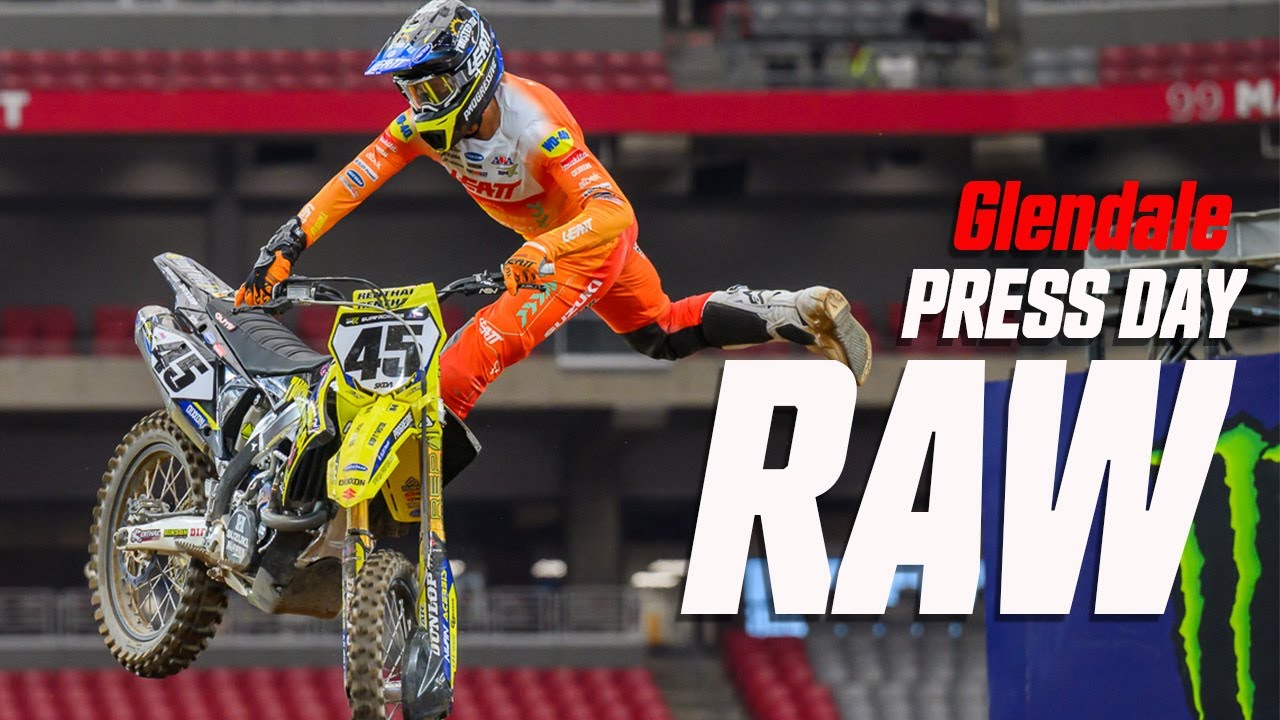 2026 Glendale Supercross Practice RAW