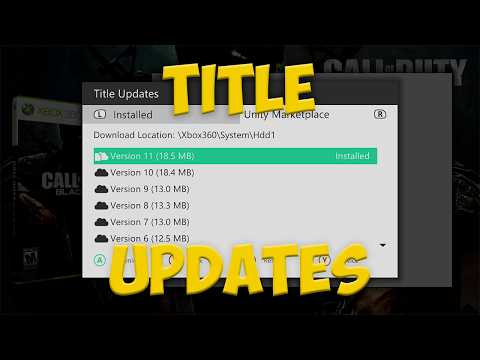 How to Install Title Updates with Aurora | Xbox 360 | [JTAG/RGH/Bad Update]