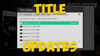 How to Install Title Updates with Aurora | Xbox 360 | [JTAG/RGH/Bad Update]