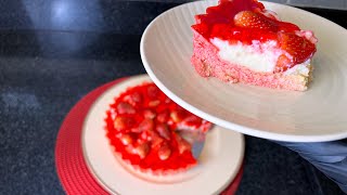 Torta De Morango Com Gelatina