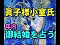タロット占い　眞子様小室氏－年内御結婚を占う
