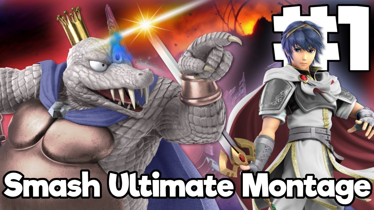Marth Tipper & Broken K Rool | Smash Ultimate Montage #1 (Marth & K Rool)
