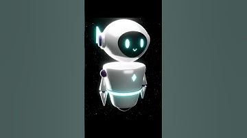 3d cute robot short animation created on blender