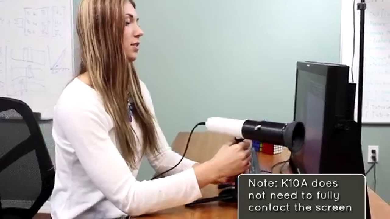 Calibrating White-point with the K-10A and Chromasurf