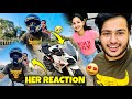 Bestfriend shocking reactions  her first ride experience with my bmw g 310 rr 
