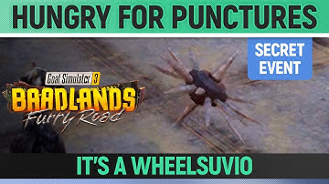 Goat Simulator 3: Baadlands Furry Road - Secret Event - Hungry for Punctures (Spiked Wheel)