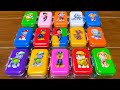 PAW PATROL: Making Mini Suitcases Slime With Candies: Chase, Marshall,...Satisfying ASMR Video