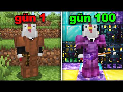 Minecraft'ın En Zor Sunucusunda 100 Gün Hayatta Kaldım..