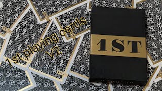 Daily deck review day 158 - 1st playing cards v2 By Chris Ramsay