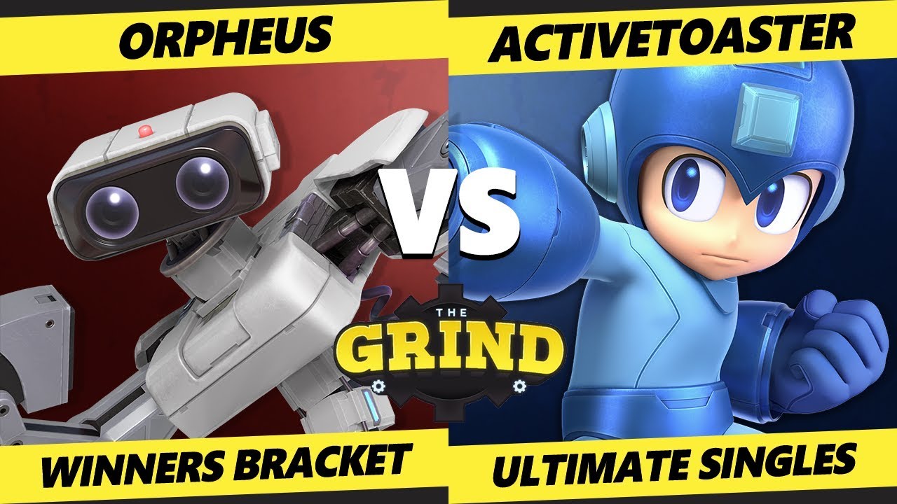 Smash Ultimate Tournament - Orpheus (ROB) Vs. Activetoaster (Mega Man) The Grind 96 SSBU Winners R 2