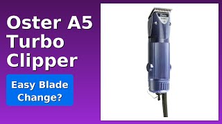 REVIEW (2026): Oster A5 Turbo Clipper. ESSENTIAL details. - YouTube