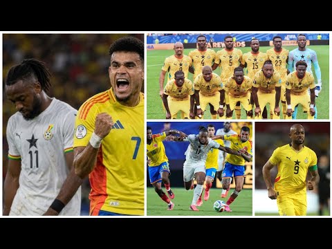 Ghana black stars defeated against Colombia😳We coming home😳Semenyo Jordan ayew,Benjamin Asare,Partey