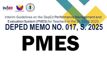 INTERIM GUIDELINES FOR DEPED PERFORMANCE MANAGEMENT &  EVALUATION SYSTEM FOR TEACHERS S.Y. 2024-2025