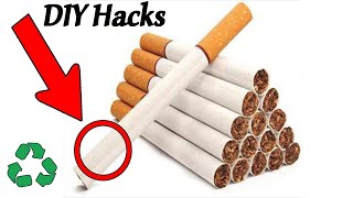 ♻️ Don’t Throw It Away! Amazing Cigarette Butt Life Hacks 🔥