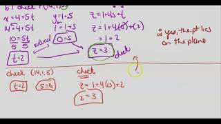 MCV4U 8.4 Vector and Parametric Equations of Planes