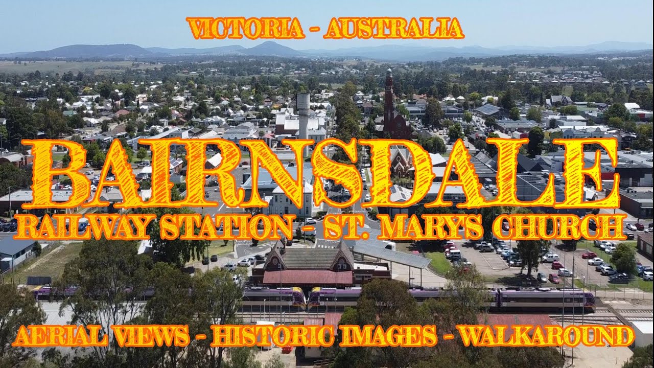 Аэрофотоснимки - Исторические изображения - Прогулка по окрестностям: Бэрнсдейл (станция/церковь)...