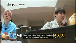 BTS  others member was shocked when RM prank on theme 💜💜💜💜 BTS has to run 30 km in the company. screenshot 4