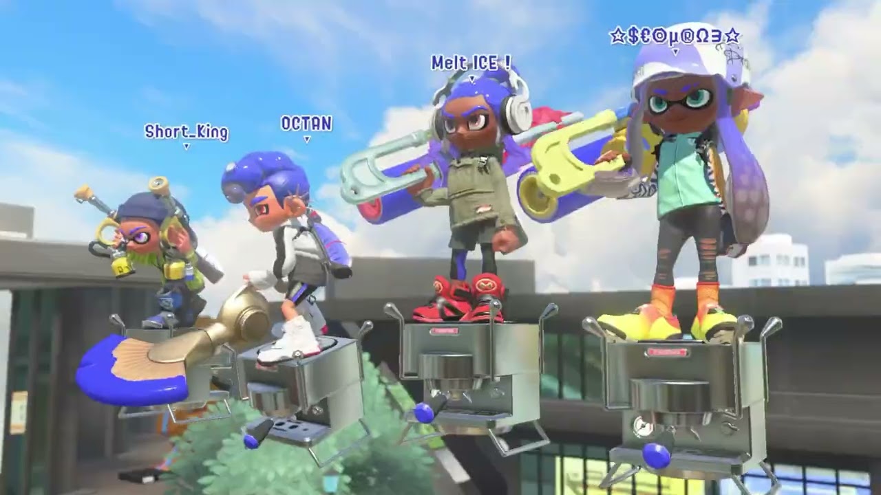 Splatoon 3 with the wife