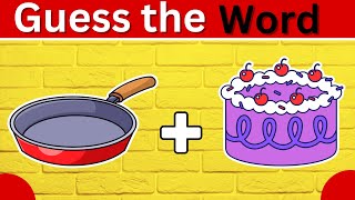 Guess The Word by Emoji  Food and Restaurant Edition Brain Tease Guess