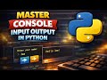 Python Input Output in Marathi | print(), input() &amp; f-strings Explained