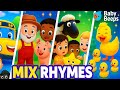🎵 Best Mix Rhymes for Kids | Baby Songs Compilation | BabyBeeps Rhymes