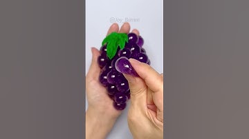 포도 말랑이 만들기🍇 Grape Squishy DIY with Nano Tape! #실리콘 테이프😱