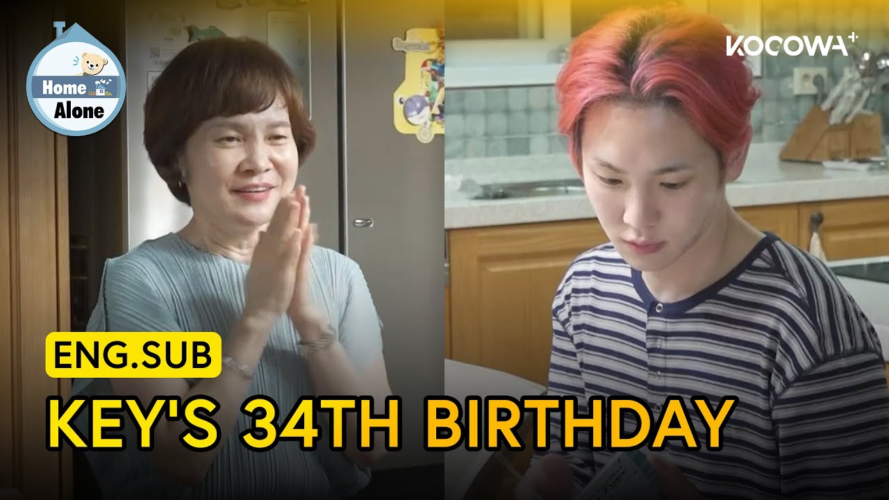 KEY's Mom Prepares A Birthday Surprise For Him 🎂 | Home Alone EP614 | KOCOWA+