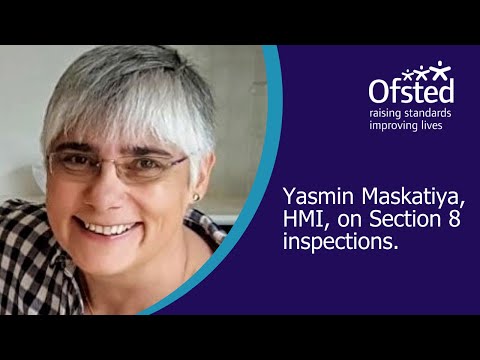Yasmin Maskatiya, HMI, explains a Section 8 inspection.