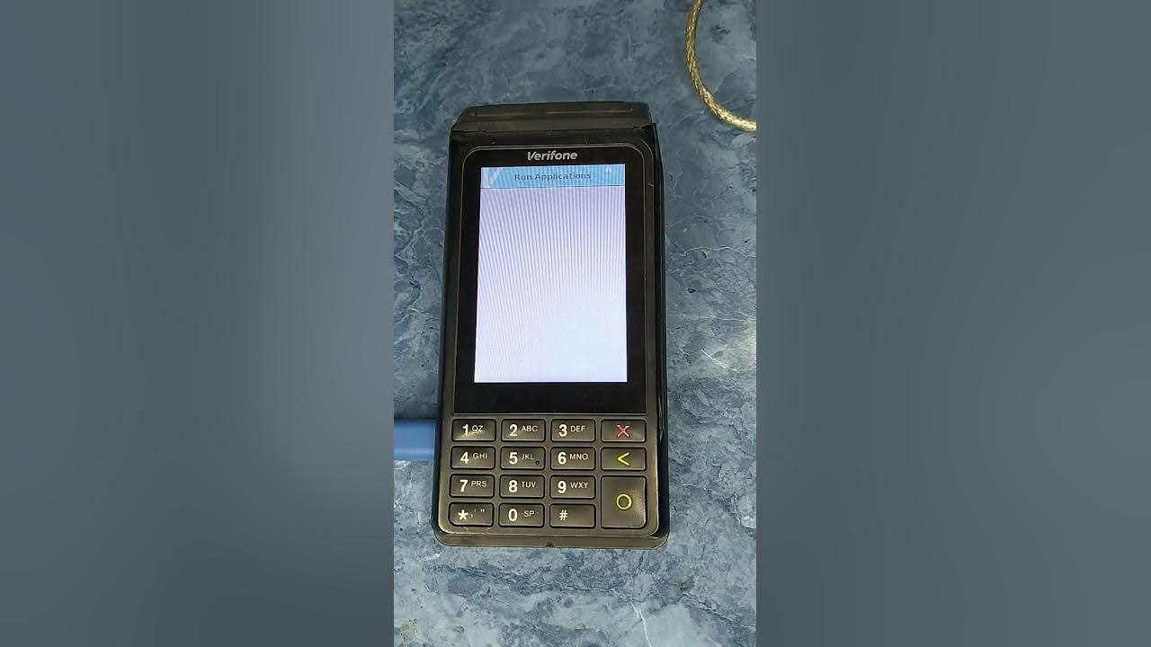 TAMPER en Verifone V240M YouTube