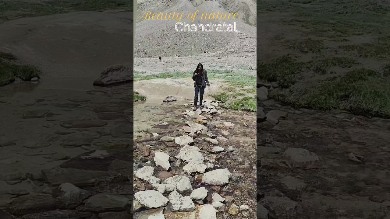 “Chandratal… a dream in blue 🏔️💙”#chandratal#spitivalley#himachalpradesh#mountainvibes#lakelife