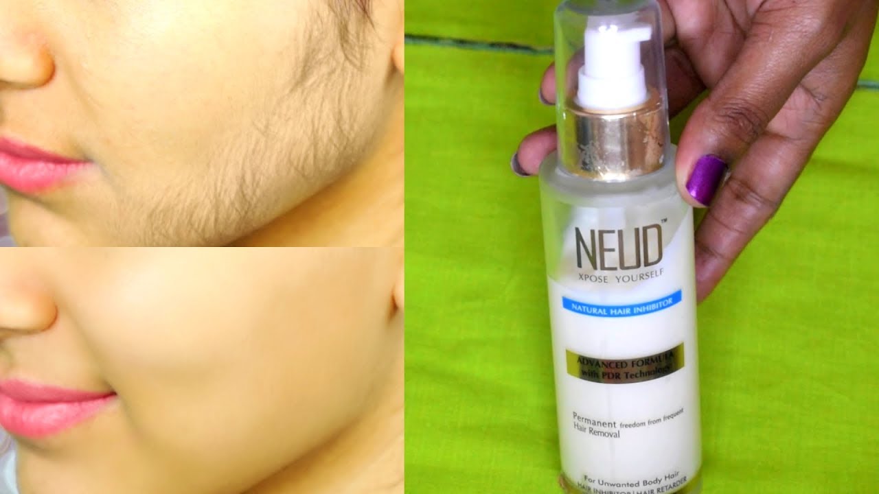 Now Remove Unwanted Hair Permanently/Neud Hair Inhibitor YouTube